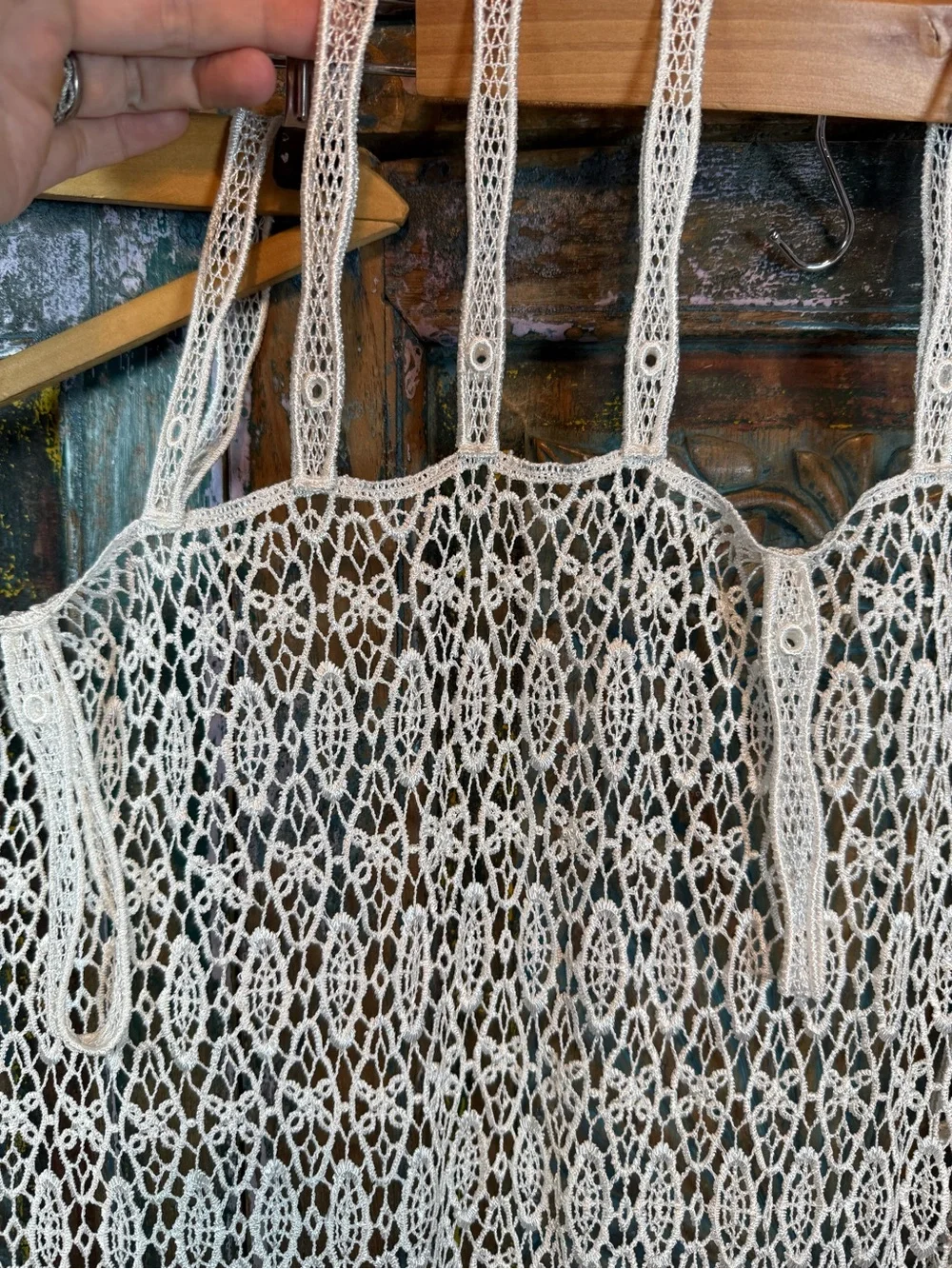 Lace curtain panels Bundle of 4